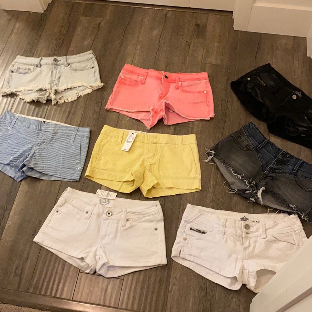Various shorts size 0 and 1